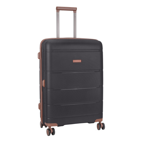 Cellini Monte Carlo Hard Shell Medium 4 Wheel Trolley Case